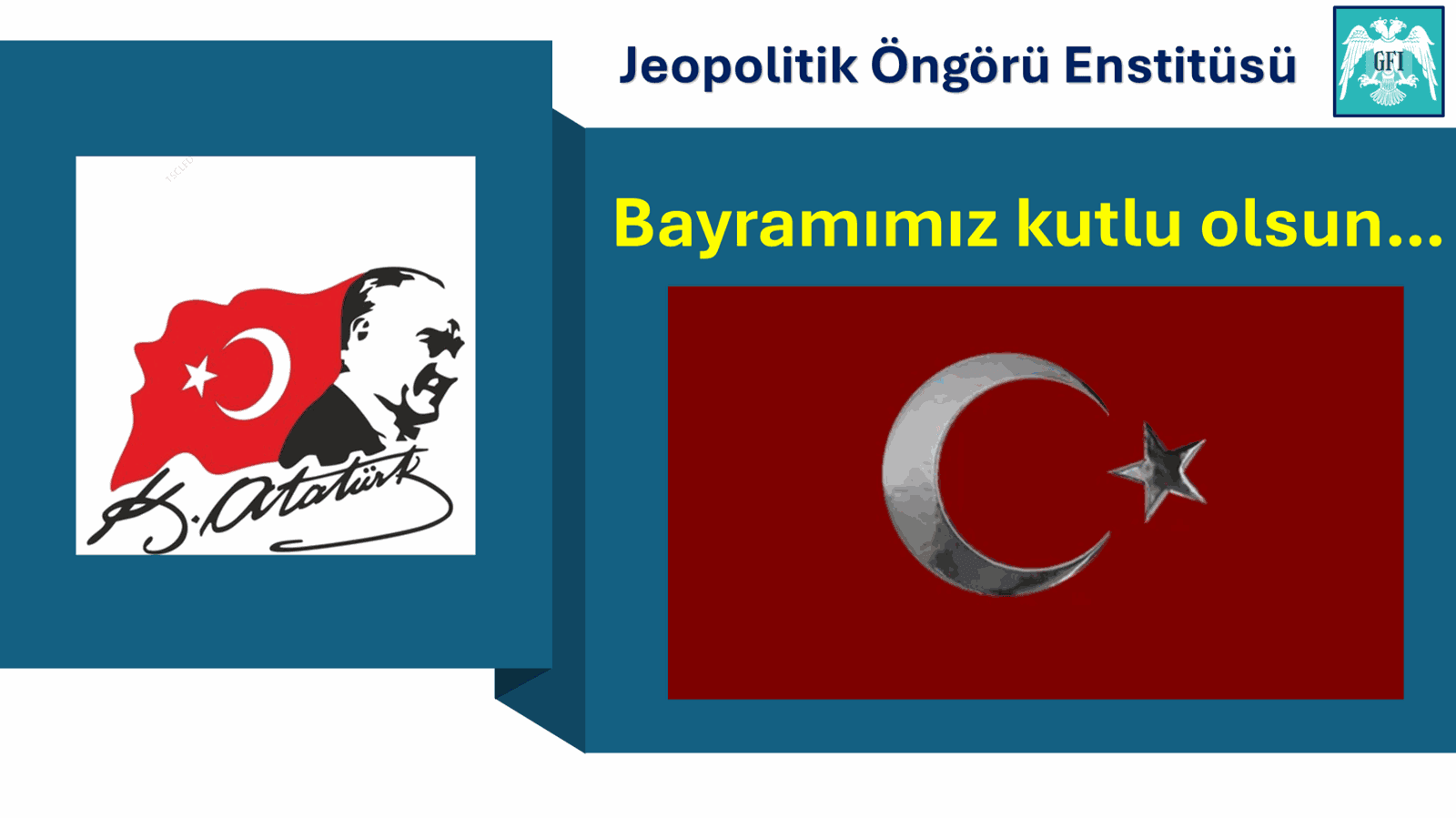 Cumhuriyet Bayramı hepimize kutlu olsun…