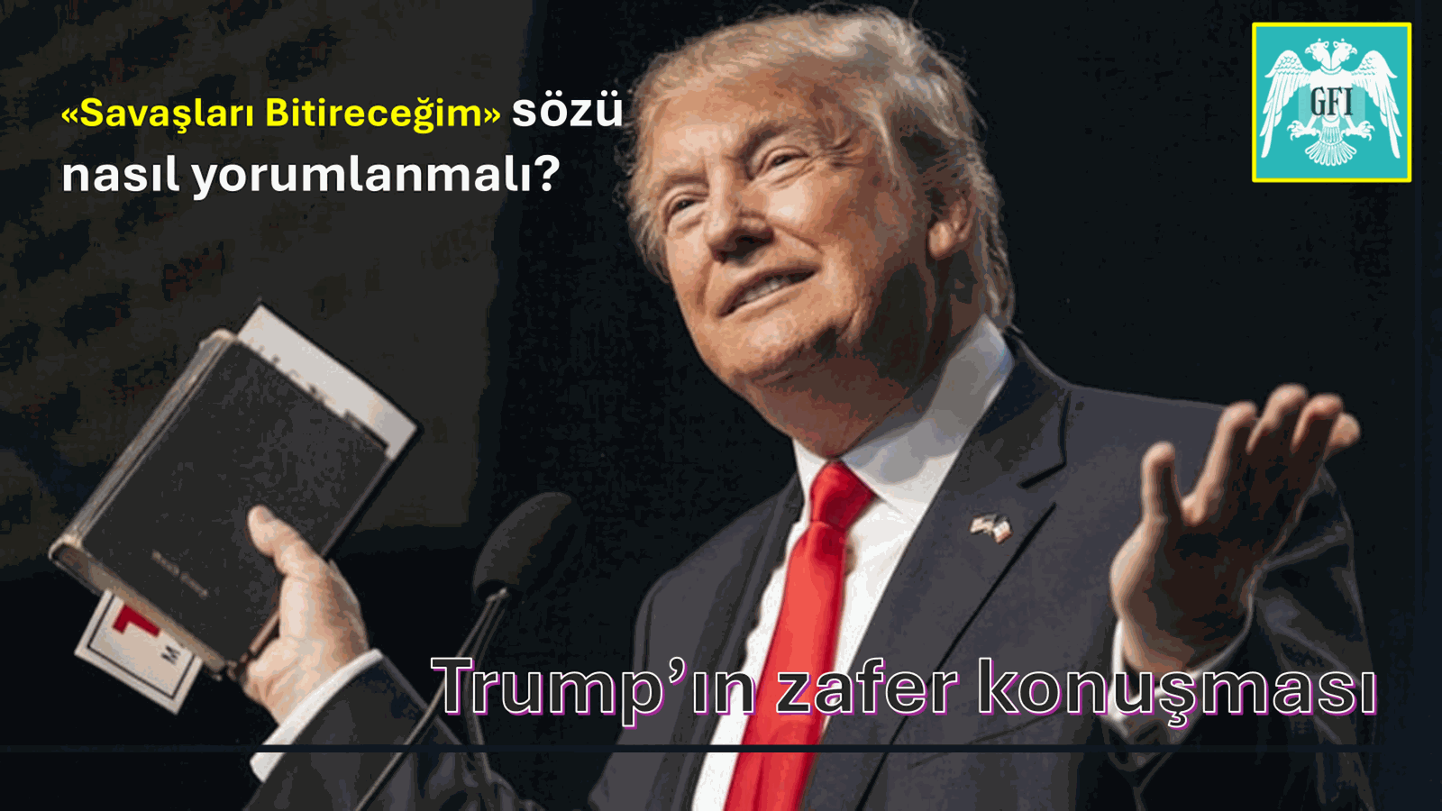 TRUMP’IN ZAFER KONUŞMASI VE “SAVAŞLARI DURDURACAĞIM!” SÖZÜ NASIL YORUMLANMALI-06 KASIM 2024