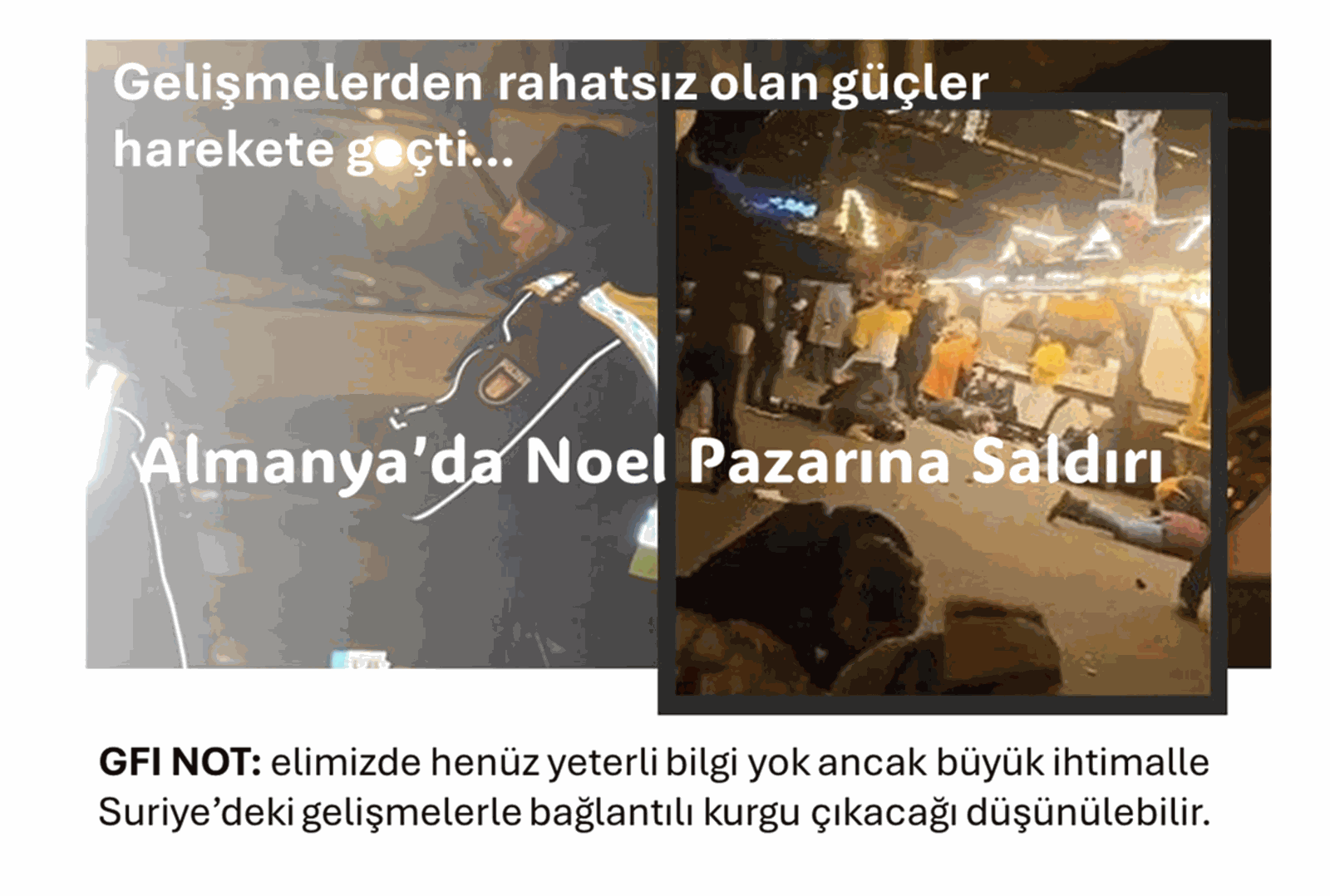 ALMANYA’DA PAZARA SALDIRI YORUMU