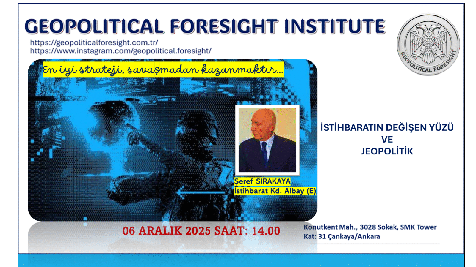İSTİHBARATIN YENİ YÜZÜ VE JEOPOLİTİK
