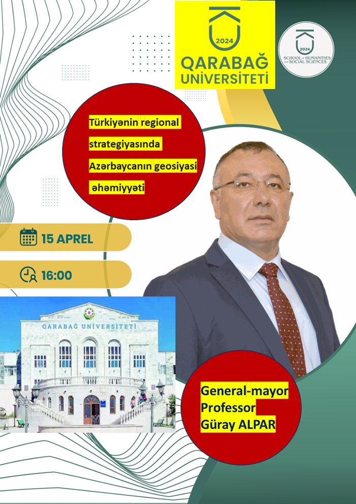 AZERBAYCAN KARABAĞ ÜNİVERSİTESİ ÖĞRENCİLERİ İLE JEOPOLİTİK BULUŞMASI