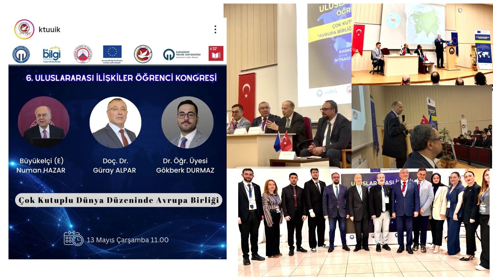 KARADENİZ TEKNİK ÜNİVERSİTESİNE DAVETLİYDİK…